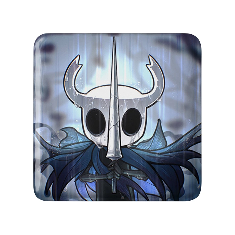 مگنت خندالو طرح بازی هالو نایت (Hollow Knight) مدل مربعی کد 32981