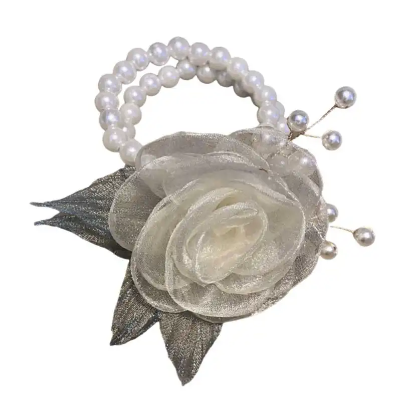 دستبند زنانه مدل مجلسی مرواریدی