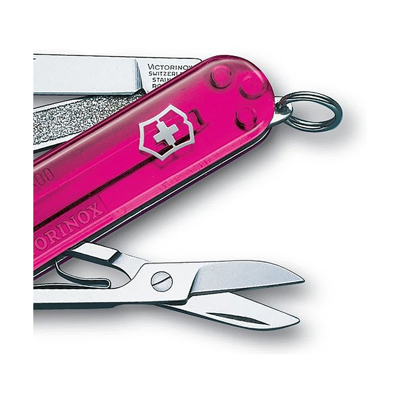 چاقوی ویکتورینوکس مدل Classic Pink Trans کد 06203T5