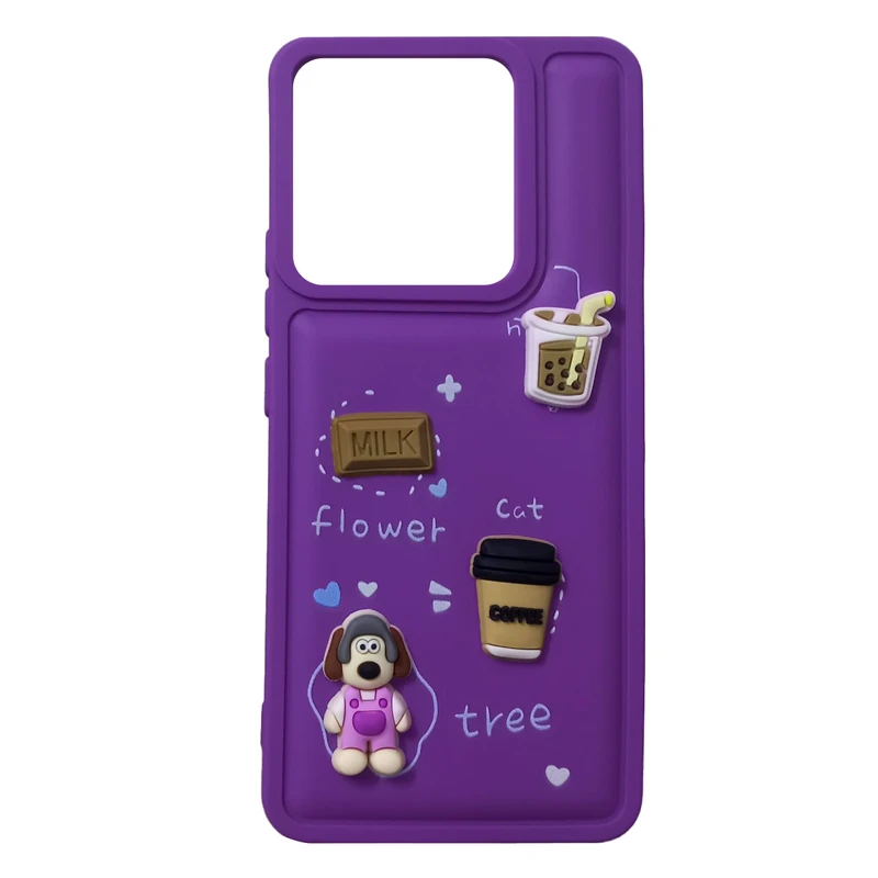 کاور ایکس قاب کد space-13 مناسب برای گوشی موبایل شیائومی Redmi Note13 pro 5g / Poco x6 / note 13pro
