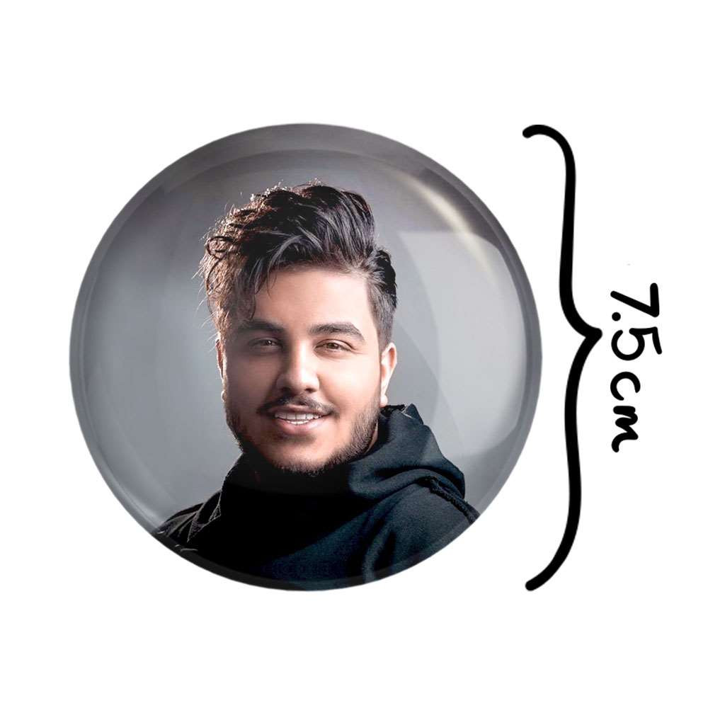 آینه جیبی خندالو طرح آرون افشار  کد 4012