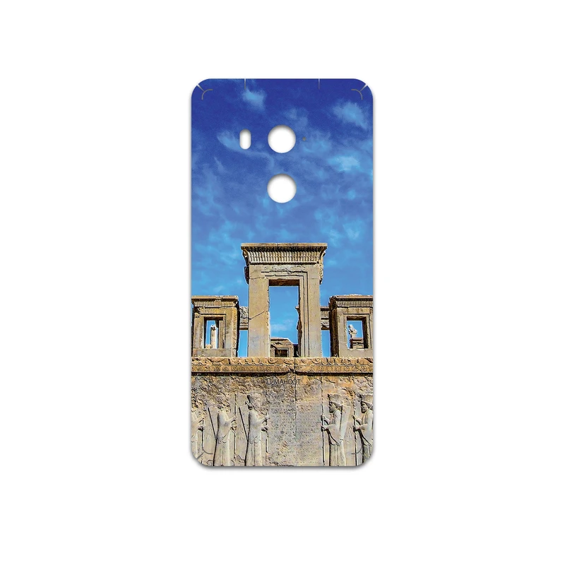 برچسب پوششی ماهوت مدل TAKHT-e-JAMSHID مناسب برای گوشی موبایل اچ تی سی U11 Plus