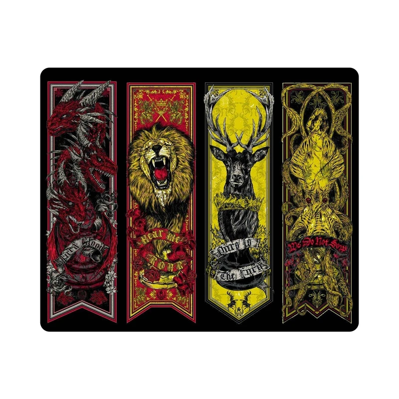 ماوس پد هومرو مدل MP1197-SIZE2437 طرح game of thrones 