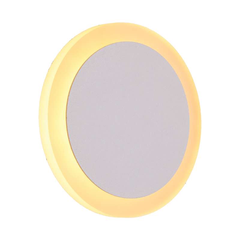 چراغ دیواری مدل گرد مدرن کد SNW14-12-W