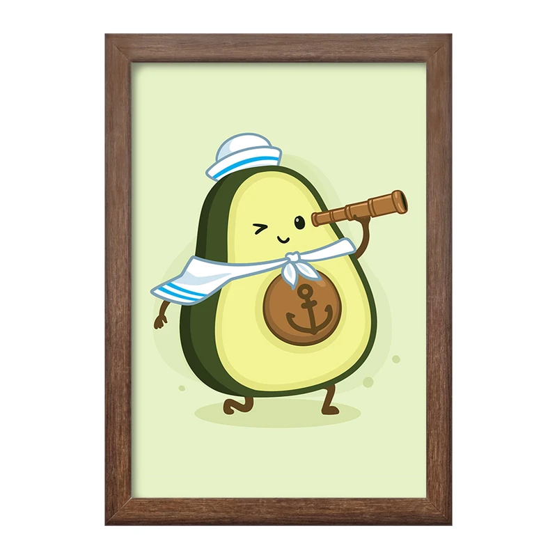 تابلو خندالو طرح آووکادو کد 29576