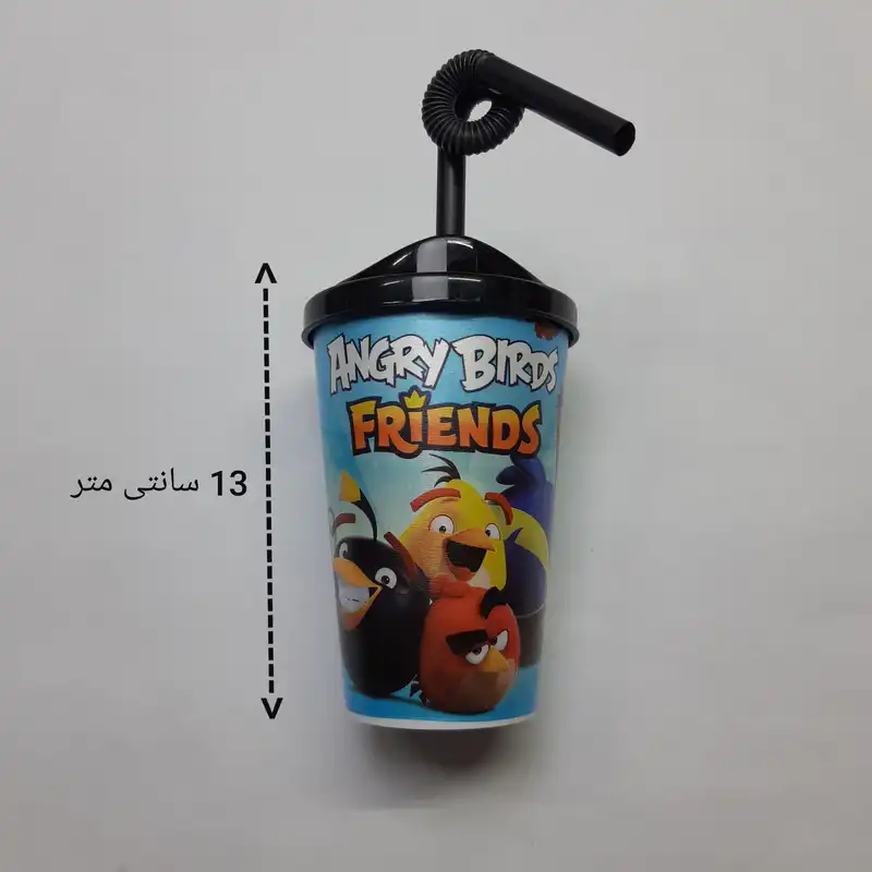 لیوان گودک طرح پرندگان خشمگین