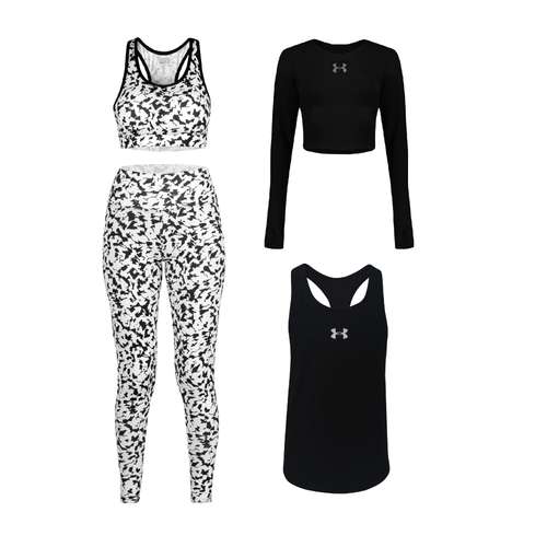 ست 4 تکه لباس ورزشی زنانه مدل 710104-63-65
