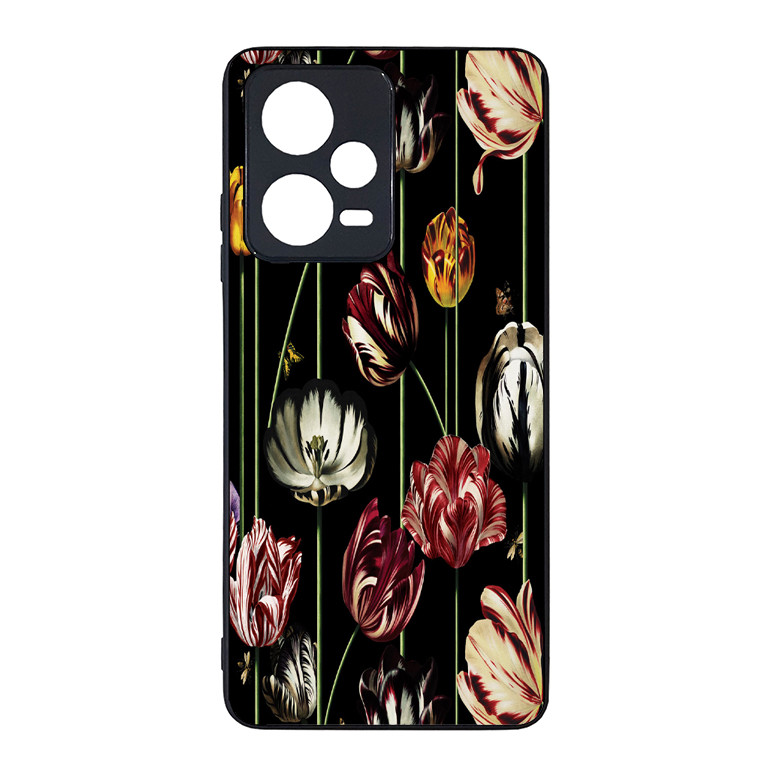 کاور طرح گل مناسب برای گوشی موبایل شیائومی redmi note 12 pro 5g