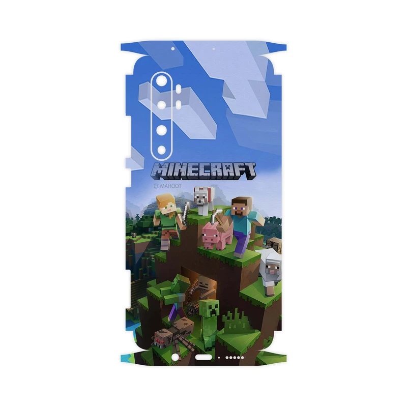 برچسب پوششی ماهوت مدل Minecraft-Game-FullSkin مناسب برای گوشی موبایل شیائومی MI Note 10 Lite