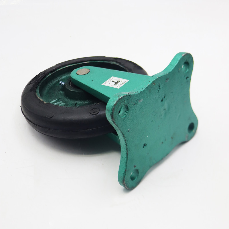 چرخ کفی‌دار تیزرو مدل ثابت کد YP-SABET-40*200*20MM