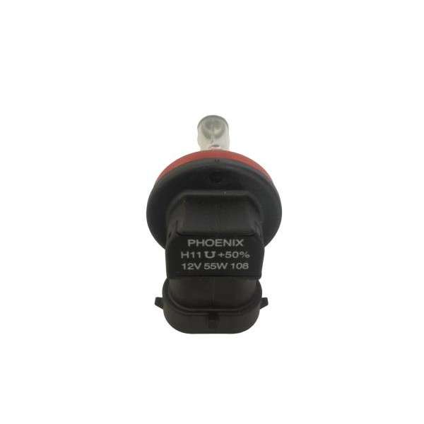 لامپ خودرو فونیکس مدل H11 12V 55W بسته دو عددی