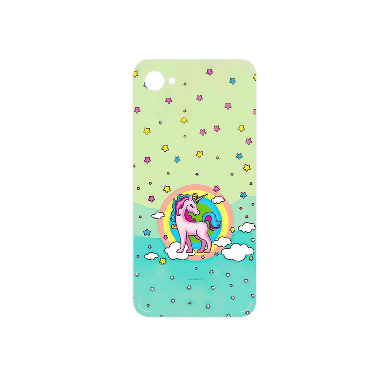 برچسب پوششی ماهوت مدل Rainbow unicorn adventure مناسب برای گوشی موبایل اچ تی سی Desire 12