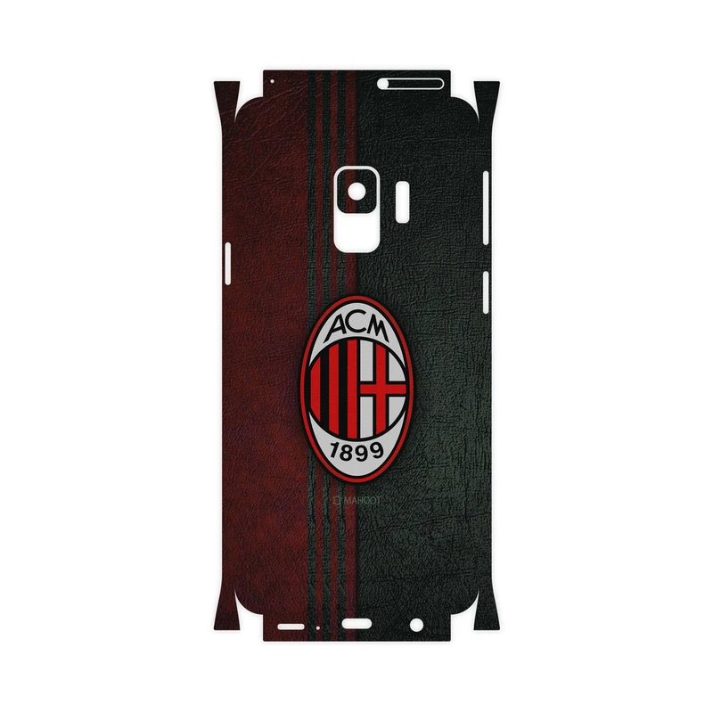 برچسب پوششی ماهوت مدل AC-Milan-FC-FullSkin مناسب برای گوشی موبایل سامسونگ Galaxy S9