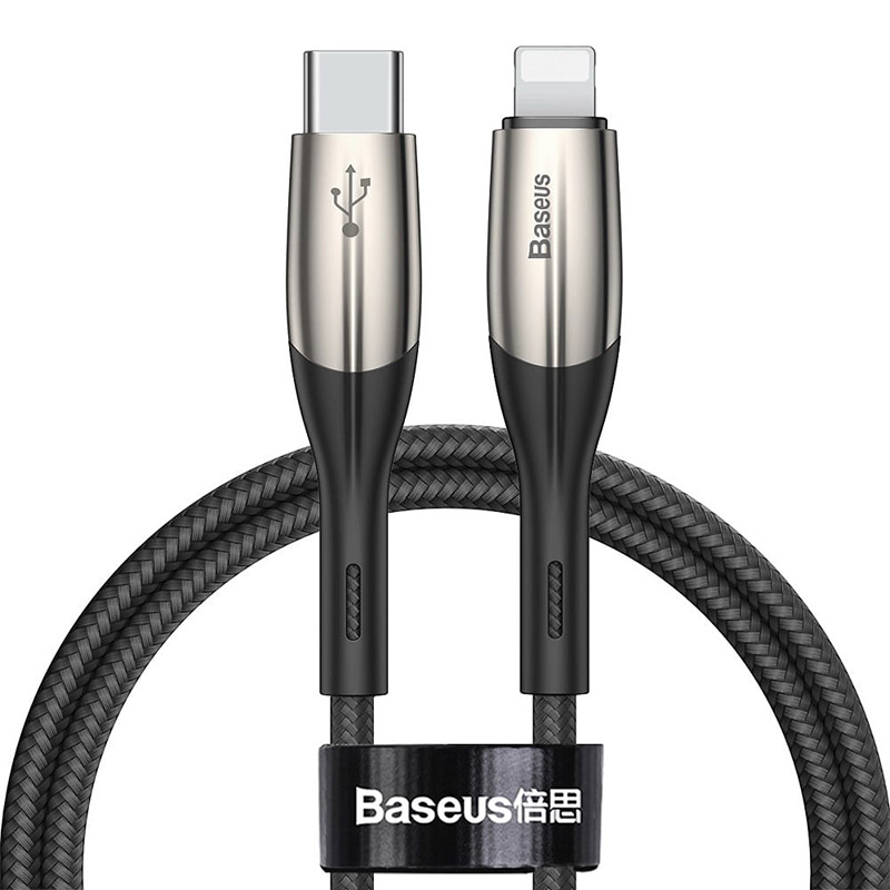 کابل USB-C به لایتنینگ باسئوس مدل 18W SPB01طول 2 متر 
