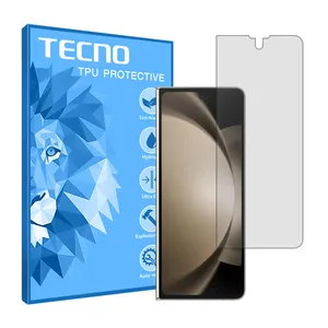 Transparent Tecno screen protector HyGEL model suitable for Samsung Galaxy Z Fold5 mobile phones
