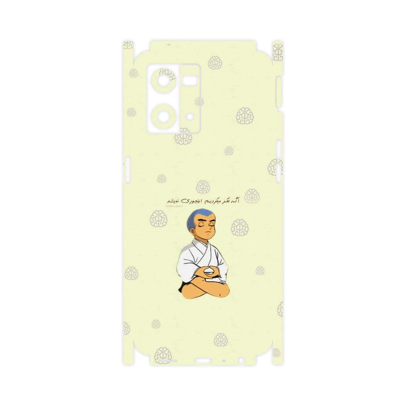 برچسب پوششی ماهوت مدل Ikkyu-san-FullSkin مناسب برای گوشی موبایل اپو Reno 8 4G