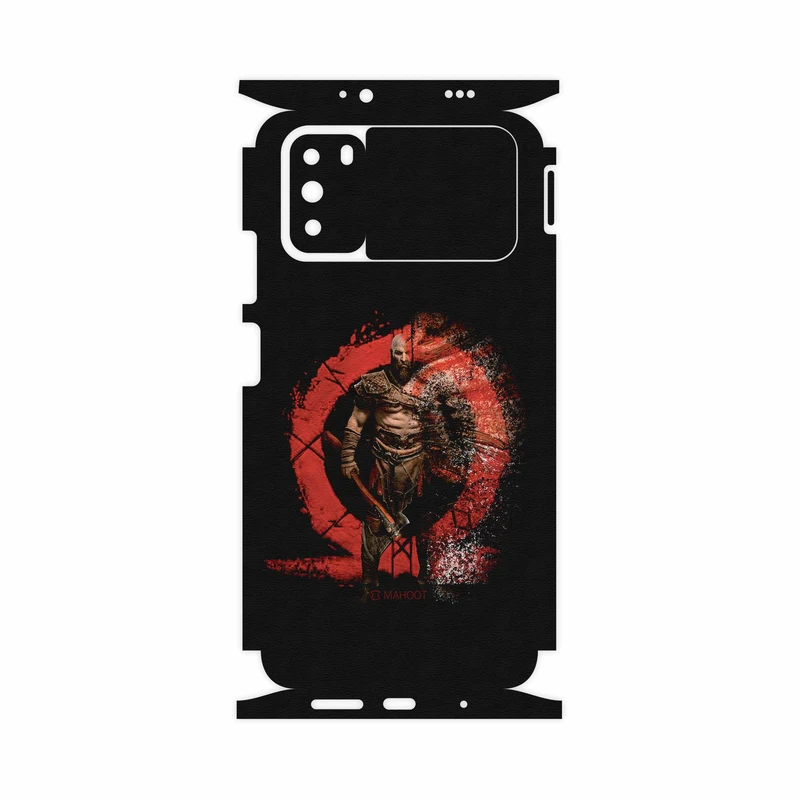 برچسب پوششی ماهوت مدل God-Of-War-Game-FullSkin مناسب برای گوشی موبایل شیائومی Poco M3