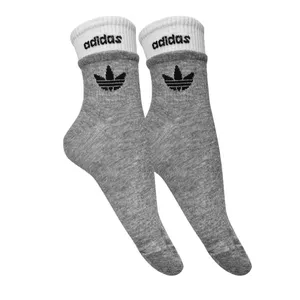 جوراب ورزشی ساق بلند مردانه مدل دو کش