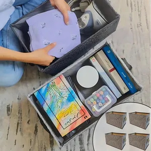 باکس نظم دهنده تن تن مدل اسکلت فلزی مجموعه 4 عددی