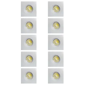 چراغ ال ای دی 3 وات ایران زمین کد 01 بسته 10 عددی