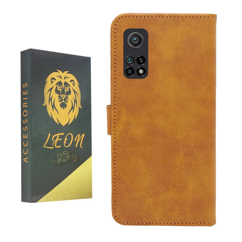 کیف کلاسوری لئون مدل Bersa مناسب برای گوشی موبایل شیائومی Mi 10T / Mi 10T Pro