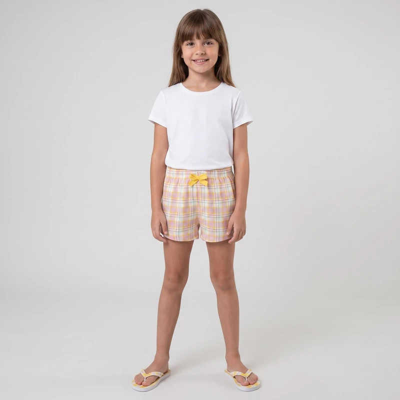 شلوارک دخترانه پیپرتس مدل TARA-kidpep3300