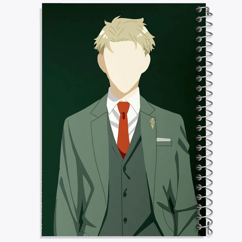 دفتر نقاشی 50 برگ خندالو مدل لوید فورجر انیمه اسپای ایکس فمیلی Spy x Family کد 17679