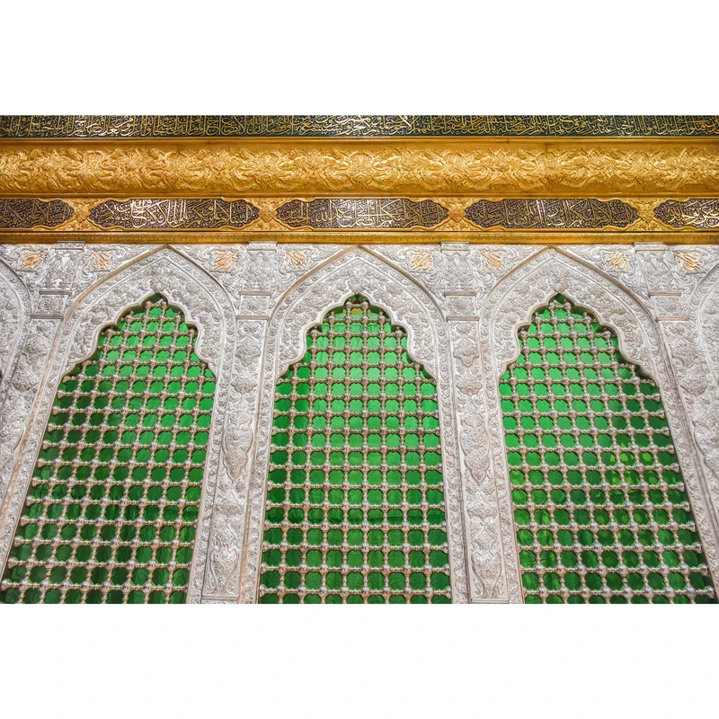 تابلو شاسی طرح ضریح حرم امام حسین مدل T2486