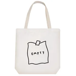 ساک خرید پارچه ای خندالو طرح خالی و تهی مدل توت بگ کد 6968