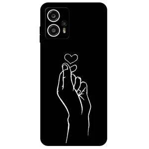 Megafone Heart 7769 Cover For Motorola Moto G13 / G23