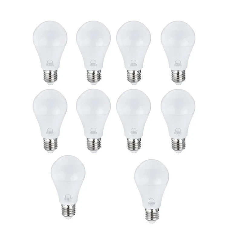 لامپ LED بروکس 15وات مدل A60 پایه E27 بسته 10 عددی