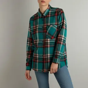 شومیز آستین بلند یقه برگردان زنانه ایکس ساید مدل W487397Z8