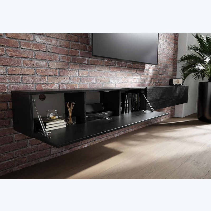 میز تلویزیون دیواری مدل DL953H مناسب برای تلویزیون تا 85 اینچ