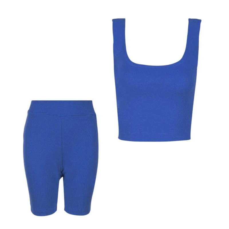 ست تاپ و شلوارک زنانه مدل MDSS-CH1922