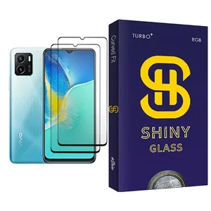 Atouchbo Shiny Glass2 Ceramics Screen Protector For  Y15s Pack Of 2