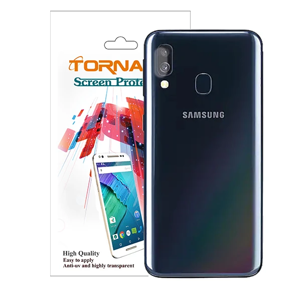 محافظ لنز دوربین مدل پرچسب TPU مناسب برای گوشی موبایل سامسونگ Galaxy A40