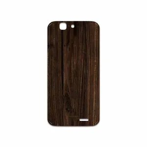 MAHOOT Dark Walnut Wood Cover Sticker for Huawei Ascend G7
