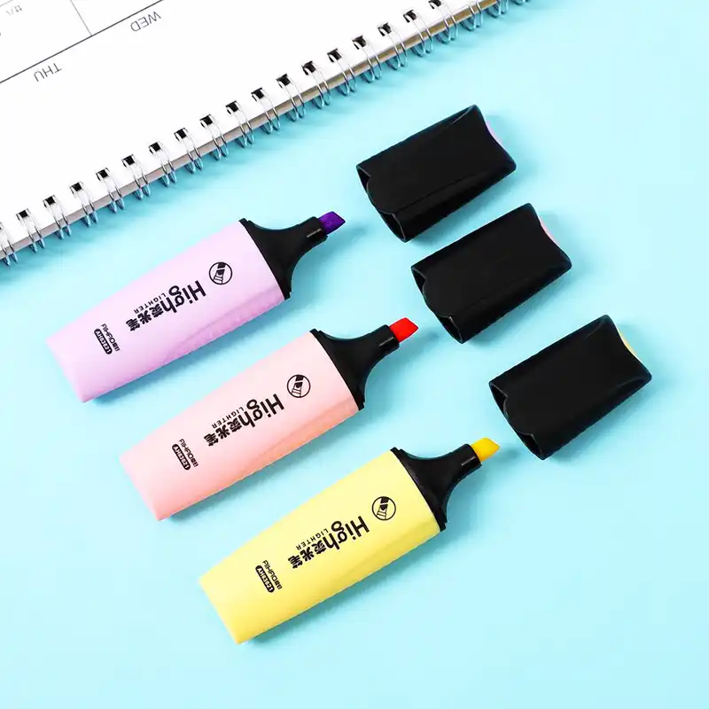 ماژیک هایلایتر آیهائو مدل پاستلی کد 63621 بسته 6 عددی