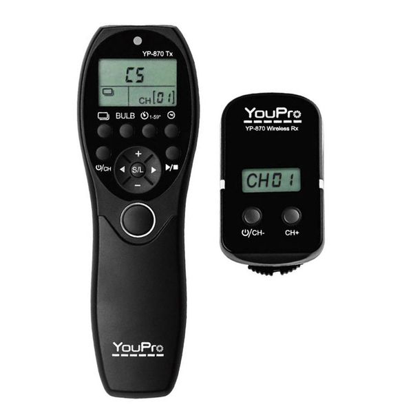 کنترل تایم لپس بیسیم مدل YouPro کد YP-870II کنترل تایم لپس بیسیم مدل YouPro کد YP-870II