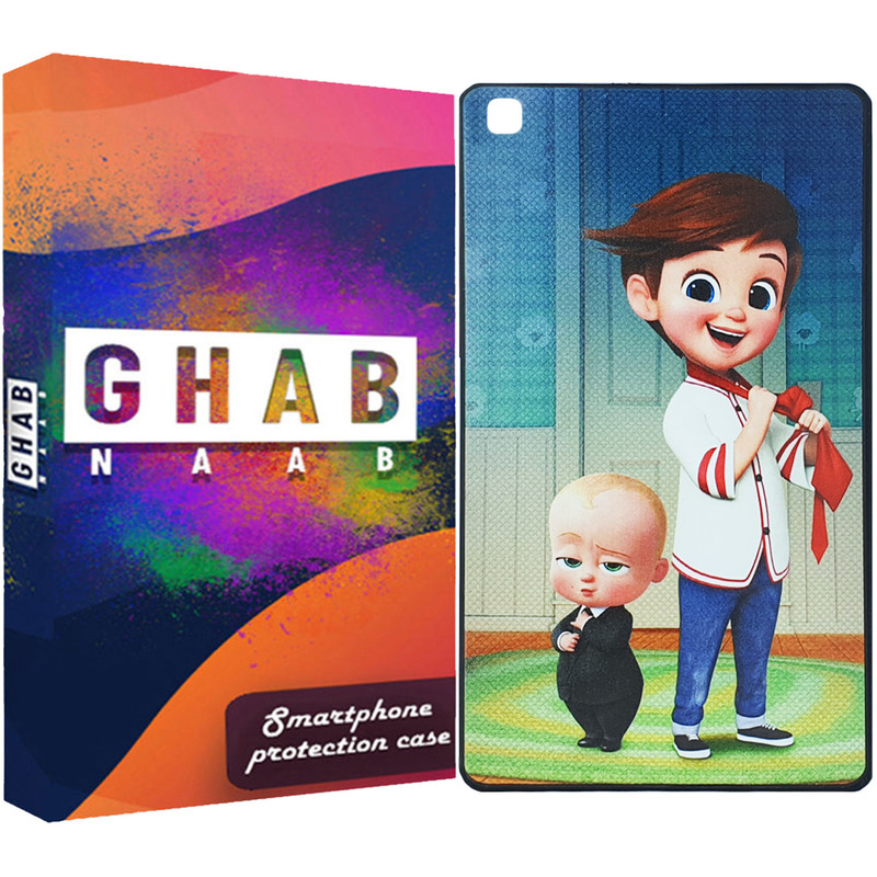 کاور قاب ناب طرح Baby Boss مدل BN مناسب برای تبلت سامسونگ Galaxy Tab A 8.0 2019 LTE SM-T295