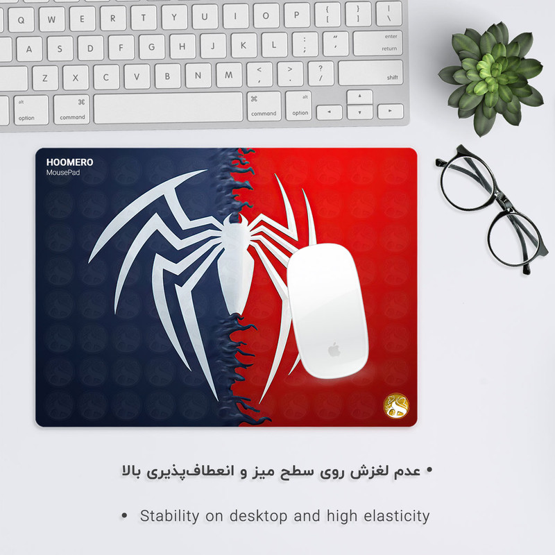 ماوس پد هومرو مدل A7705 طرح مرد عنکبوتی