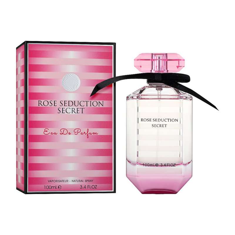 ادوپرفیوم زنانه فراگرنس ورد مدل ROSE SEDUCTION SECRET حجم 100 میلیلیتر ادوپرفیوم زنانه فراگرنس ورد مدل ROSE SEDUCTION SECRET حجم 100 میلیلیتر