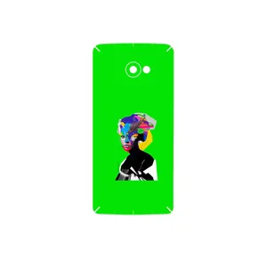 MAHOOT Collage of Women Portrait 3 Cover Sticker for HTC Butterfly S
