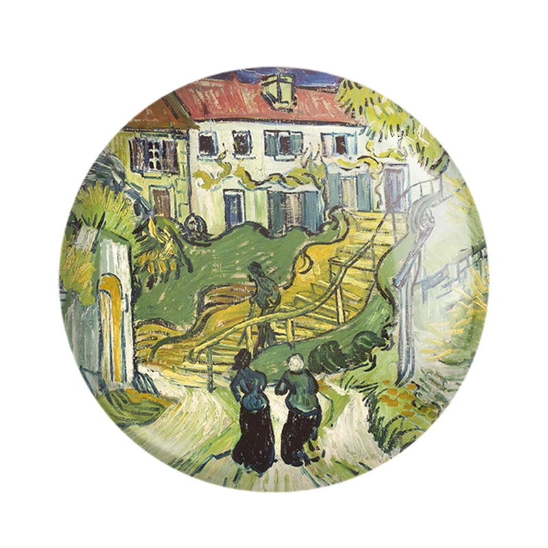 مگنت خندالو مدل راه پله در اوور ونسان ونگوگ (Van Gogh) کد 36826