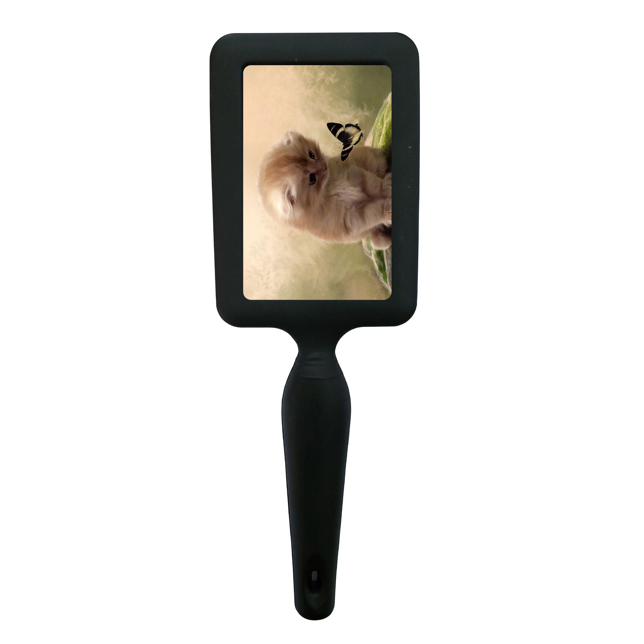 برس مو طرح گربه و پروانه مدل B1246