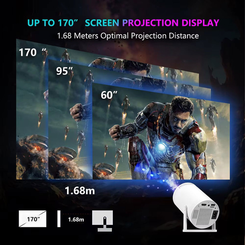 ویدئو پروژکتور اچ دی بنیوس مدل ‌BE-VP15