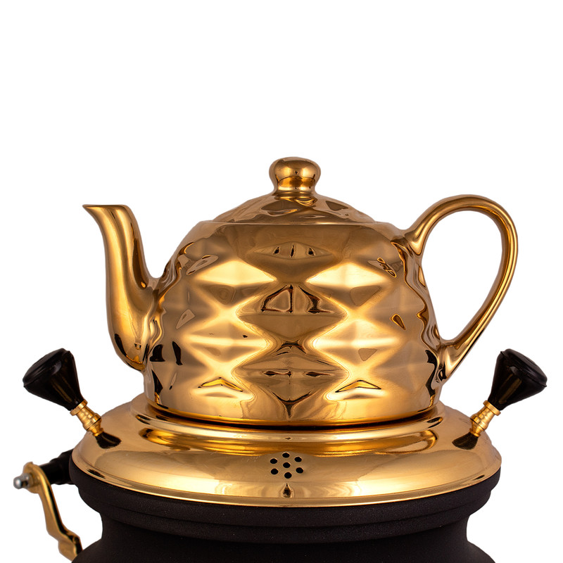 سماور گازی مدل a3 عدسی گنجایش 8 لیتر سماور گازی مدل a3 عدسی گنجایش 8 لیتر