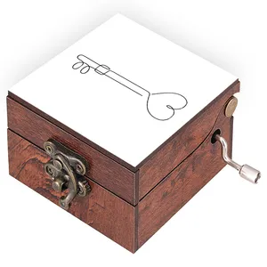 جعبه موزیکال مدل قلب کد N525