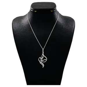 گردنبند نقره زنانه دلی جم طرح سارا  کد D 280