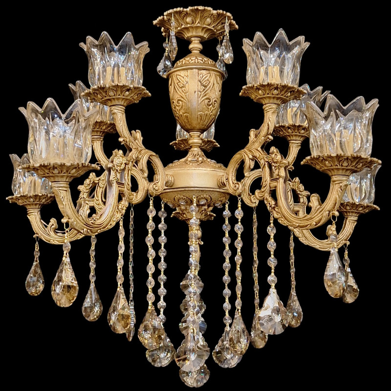 لوستر 10 شعله مدل ماهرخ کد 1142